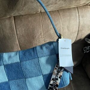 NWT denim coachtopia bag